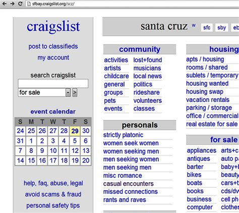and events craigslist santa cruz jobs, apartments, for sale, . . Santa cruz jobs craigslist